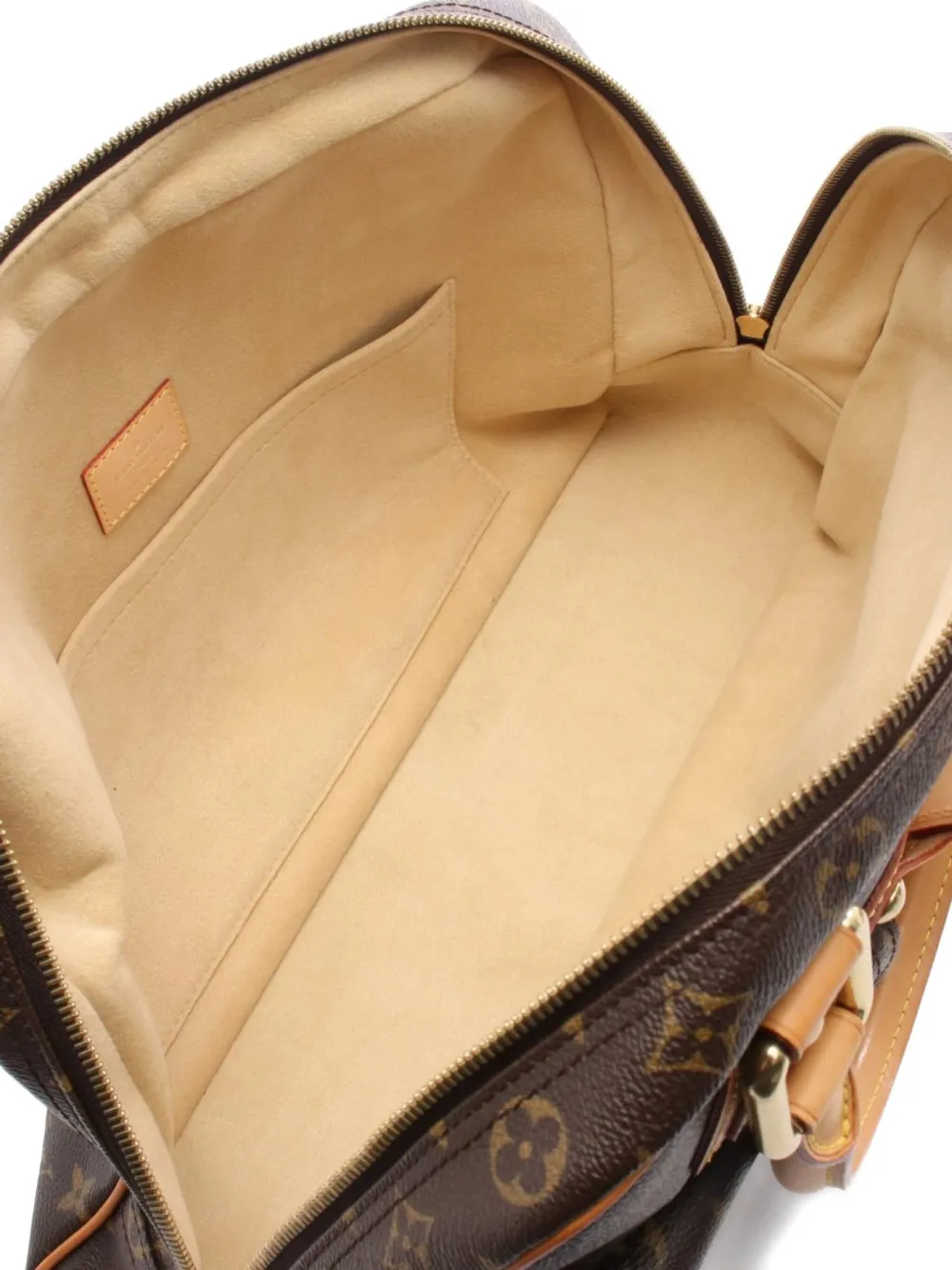 Pre-owned Louis Vuitton 2006 Manhattan Handbag In Brown