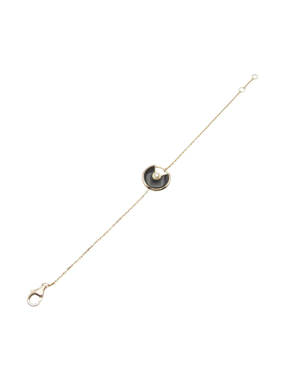 Cartier 2010s 18K rose gold Amulet diamond and onyx bracelet | Image 2