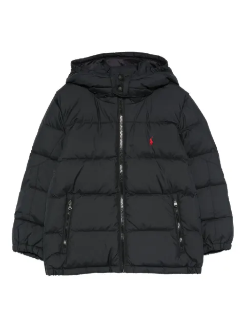 POLO RALPH LAUREN KIDS hooded puffer jacket