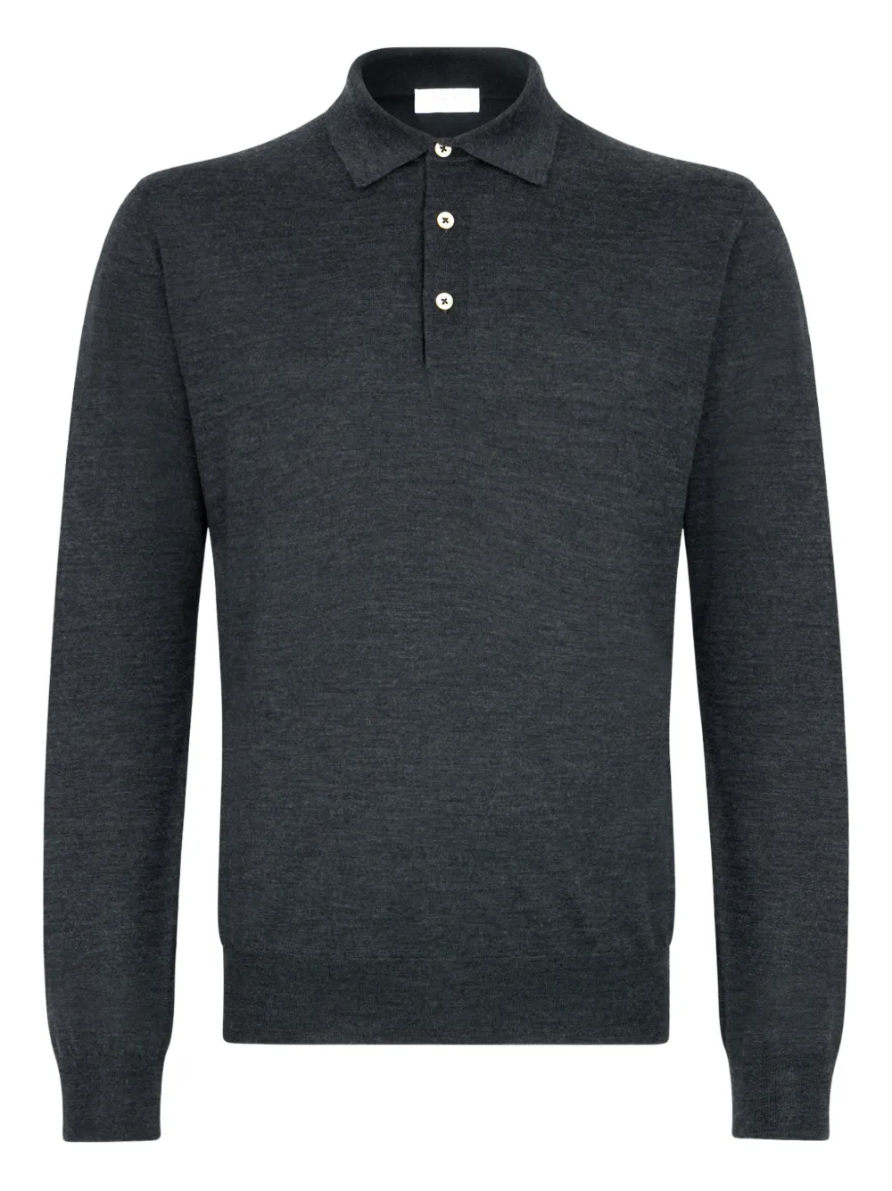 Boglioli buttoned polo knitwear - Grigio