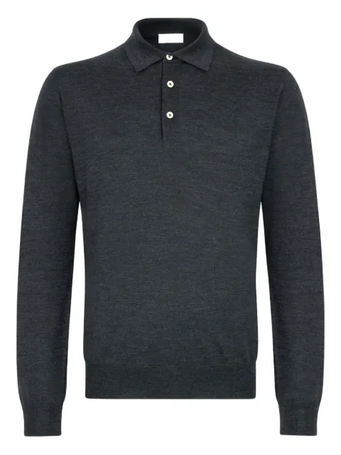 Boglioli buttoned polo knitwear