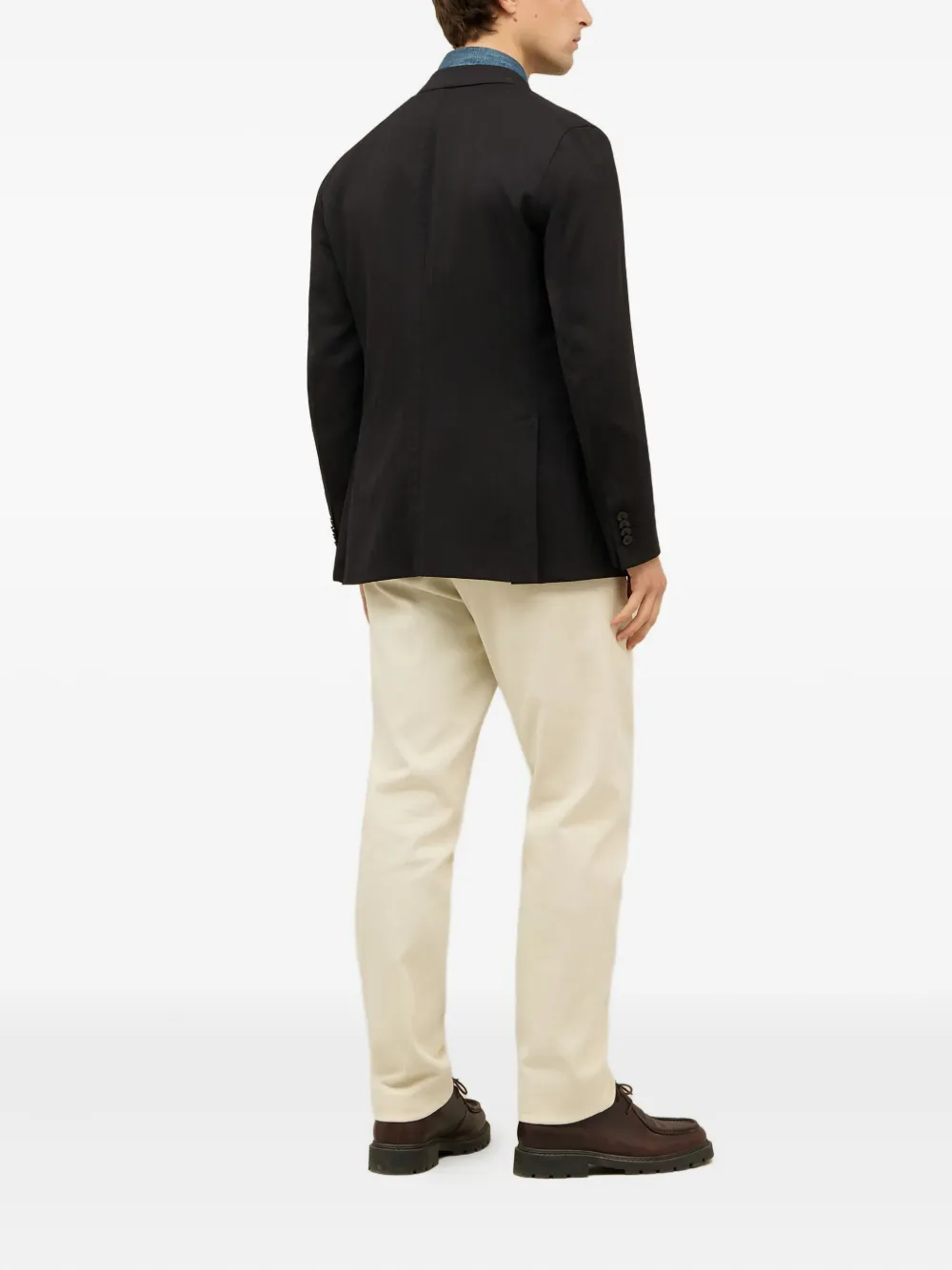 Boglioli Blazer met dubbele rij knopen Blauw