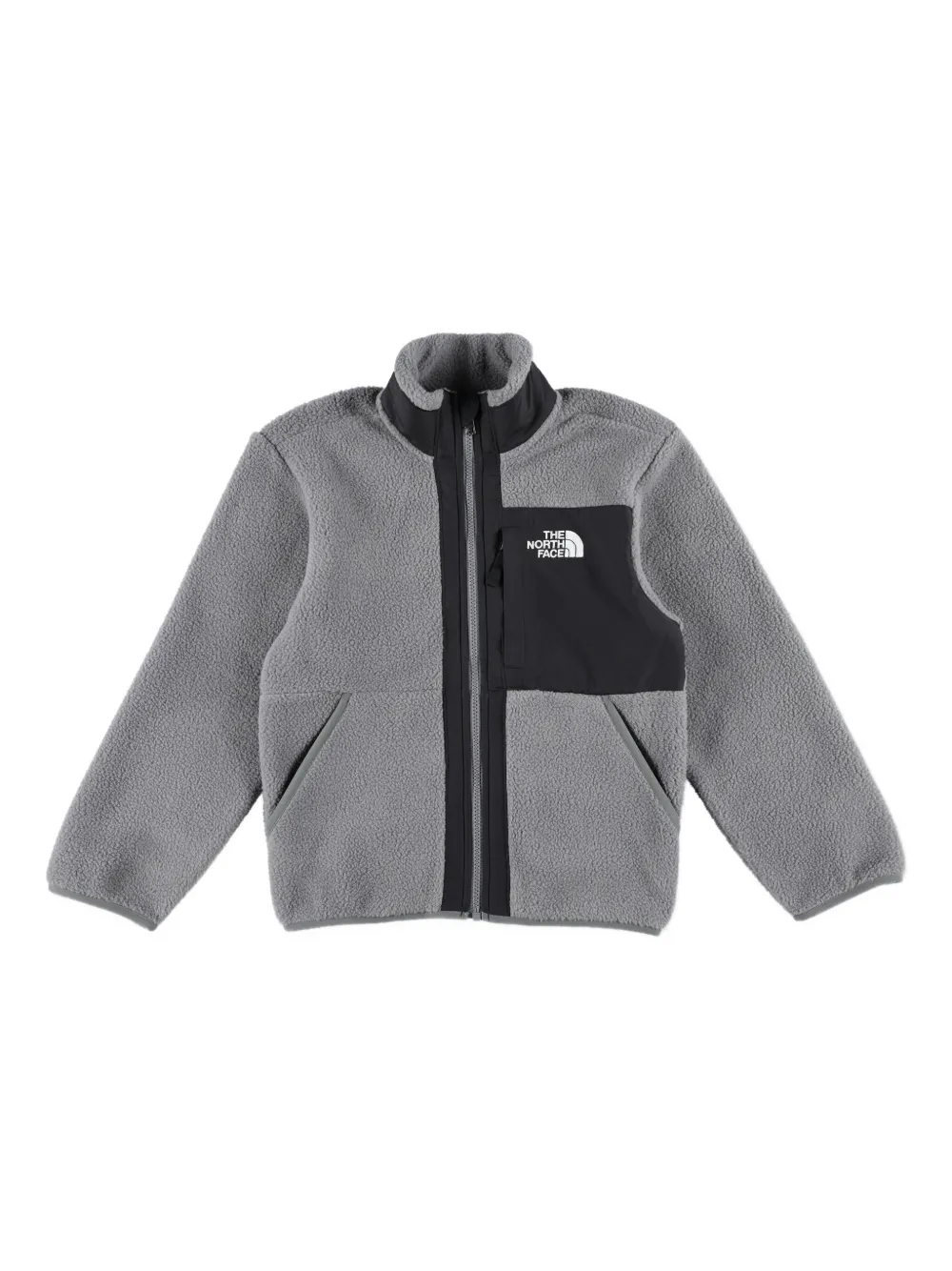 The North Face Kids フリースジャケット - グレー The North Face Kids フリースジャケット - グレー