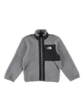 The North Face Kids zip-up fleece jacket - Grey