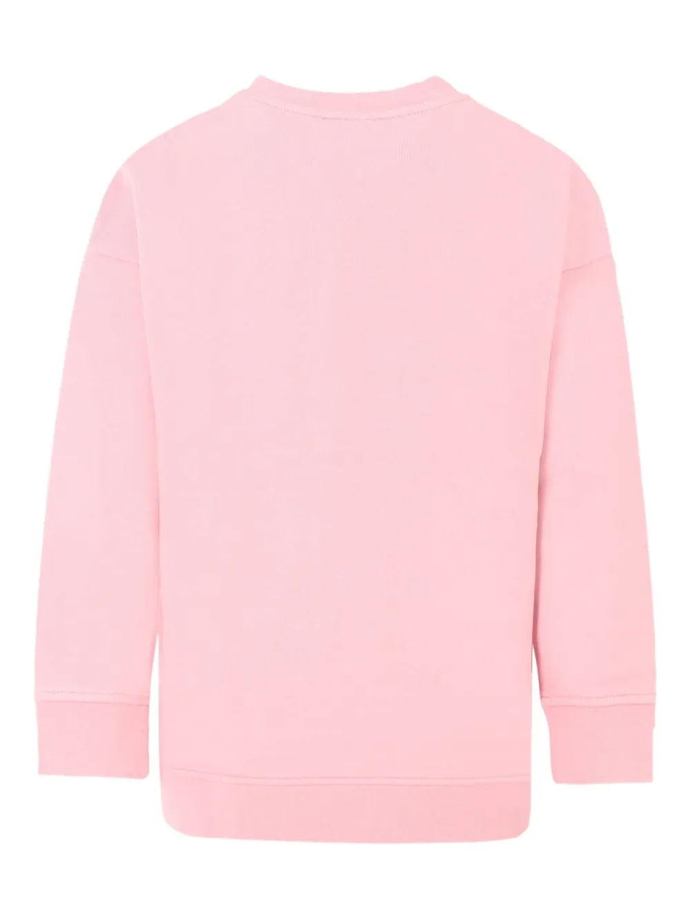 Stella McCartney Kids cotton sweatshirt Roze