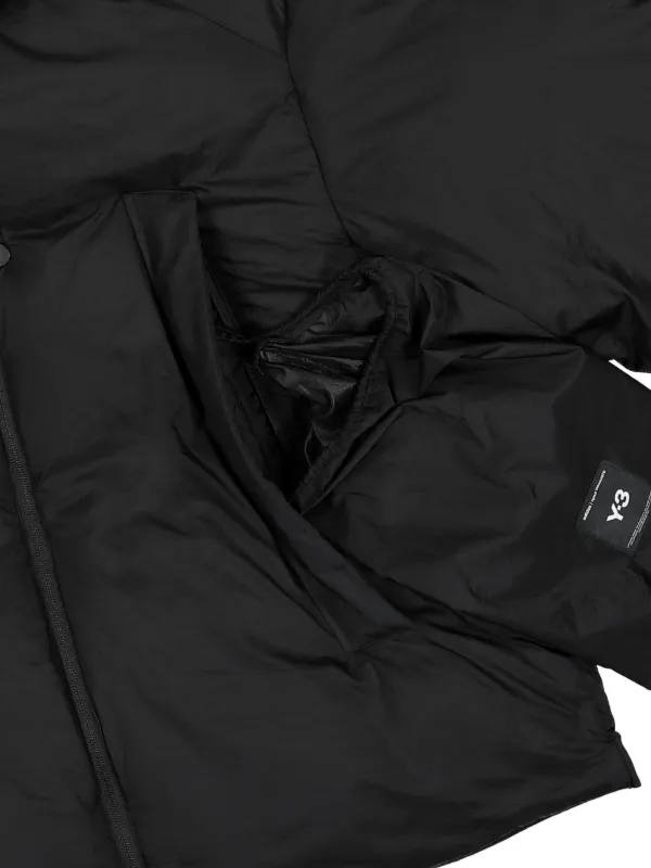 Y-3 ハイネック パデッドジャケット | ブラック | FARFETCH JP