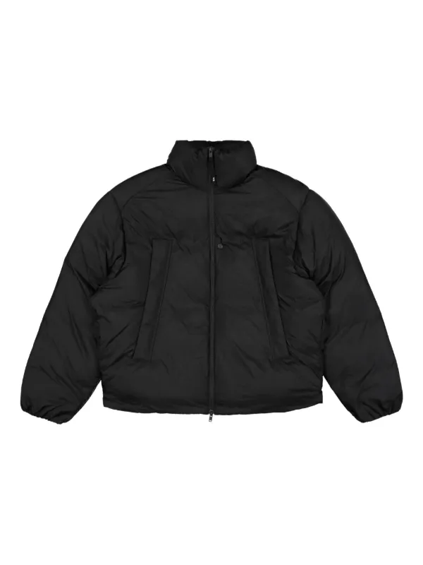 Y-3 キルティング ダウンジャケット | ブラック | FARFETCH JP