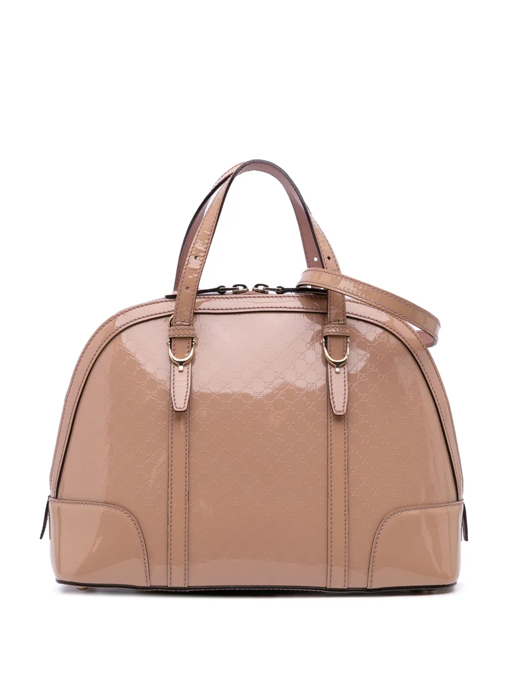 2016-2025 Small Microguccissima Patent Nice satchel