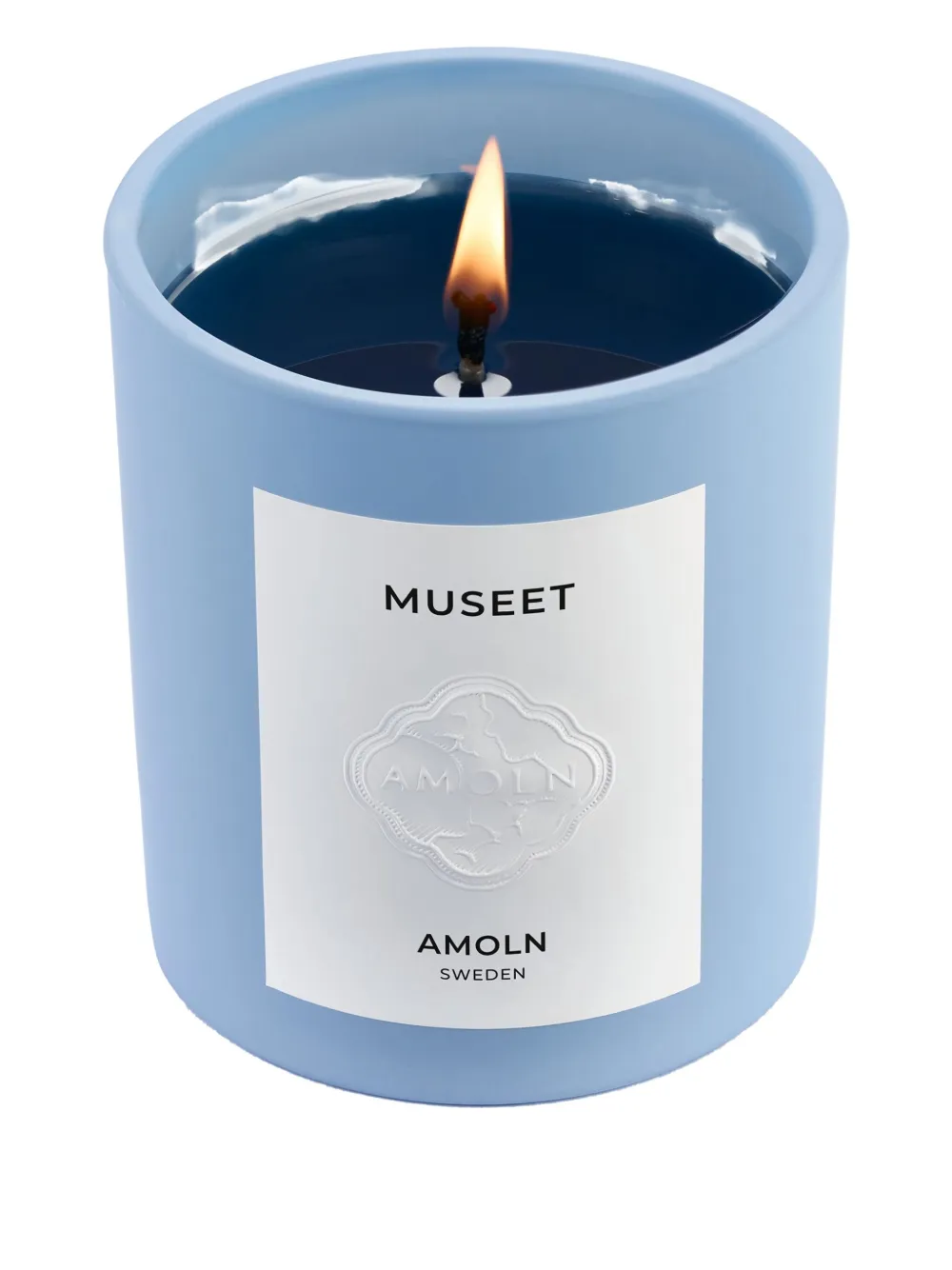 Amoln Museet candle (270g) - Blauw