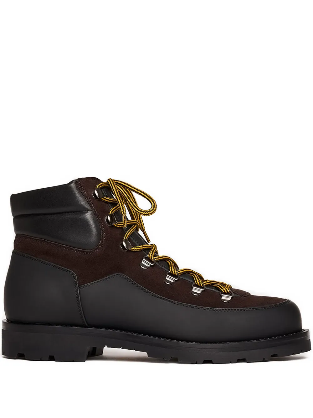 Scarosso leather suede lace-up boots Bruin
