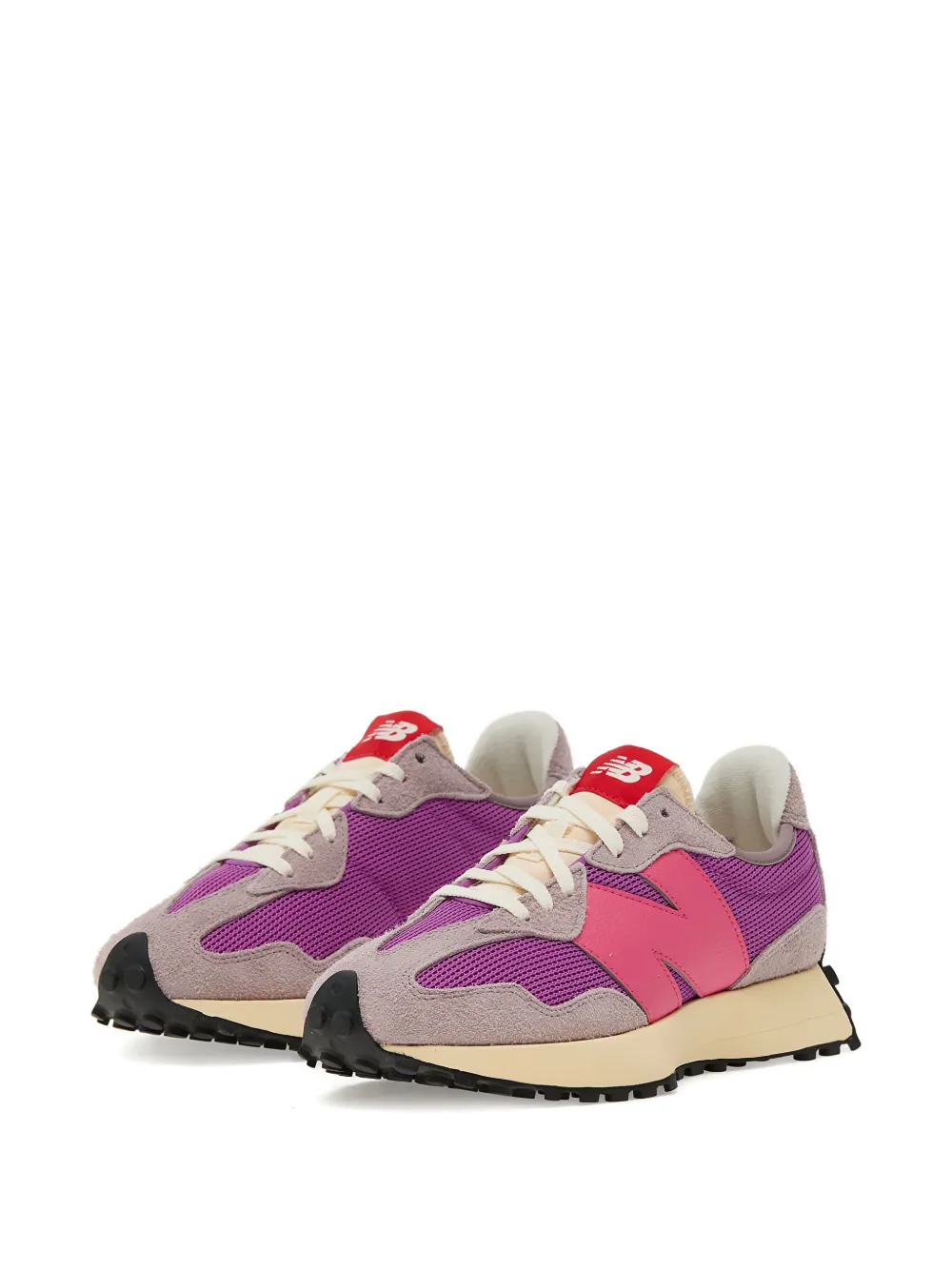 New Balance 327 mesh suede sneakers Purple