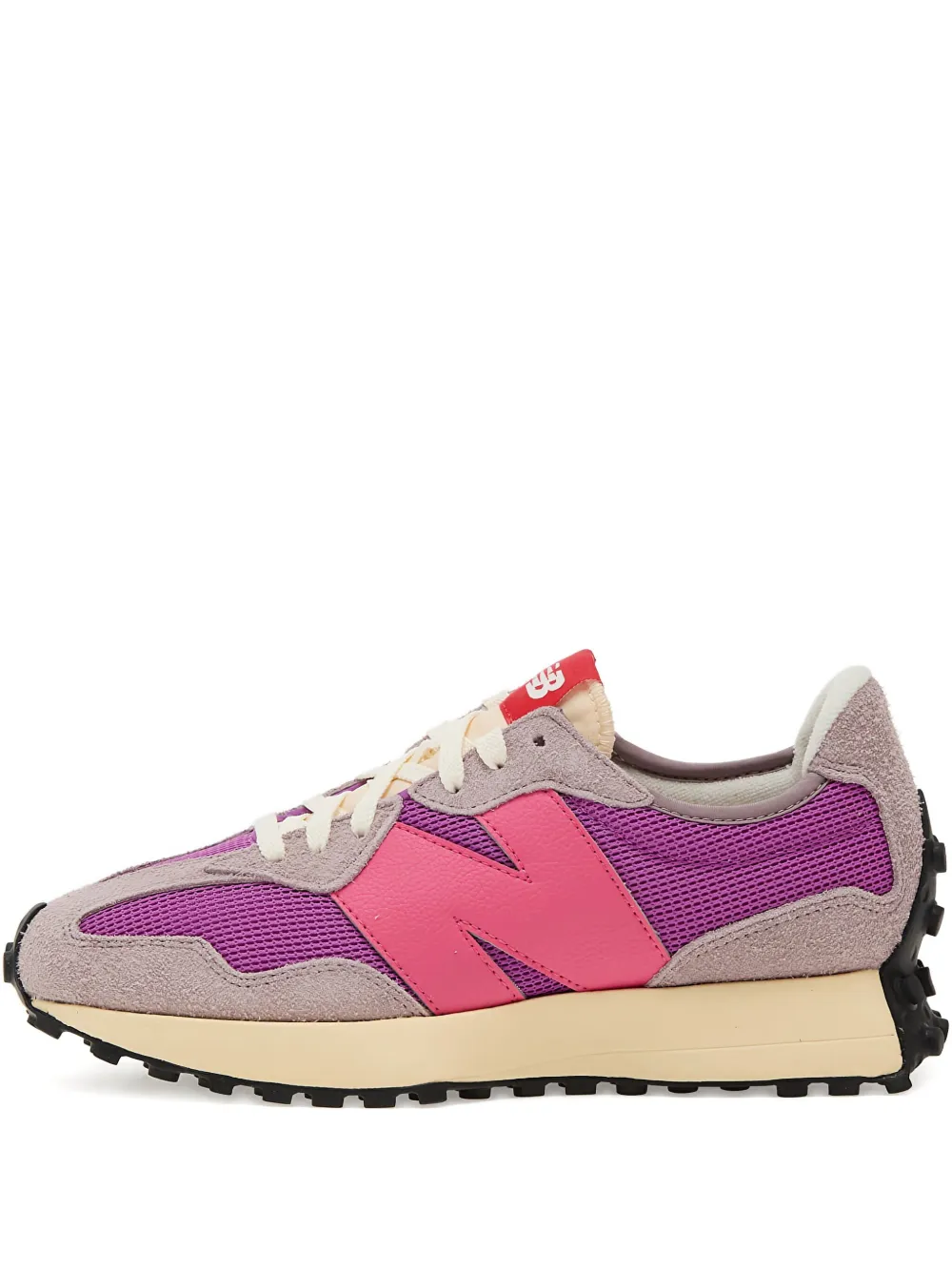 New Balance 327 mesh suede sneakers - パープル New Balance 327 mesh suede sneakers - パープル