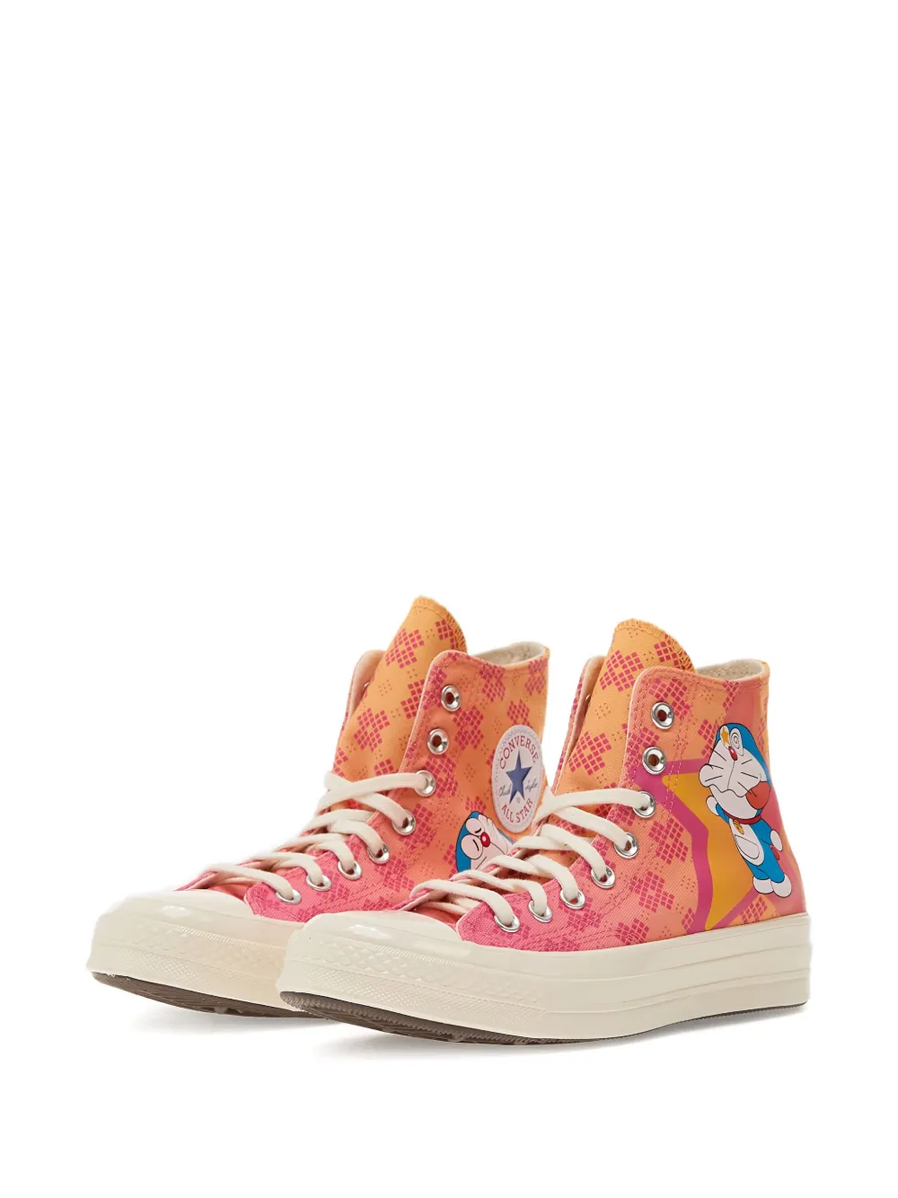 Converse Doraemon pattern Chuck 70 trainers Pink