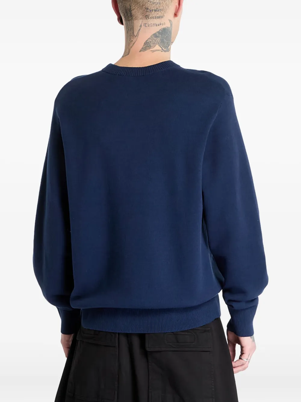 Carhartt WIP college-logo sweater Blauw