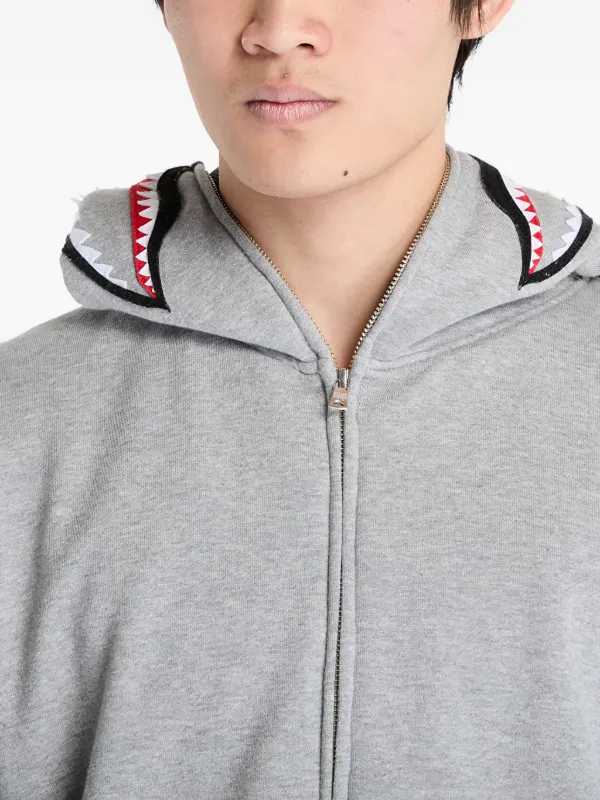A BATHING APE® ジップアップ パーカー | グレー | FARFETCH JP