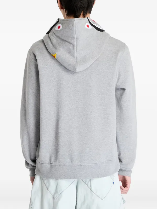 A BATHING APE エイプ　グレー ジップアップパーカー A BATHING APE® ジップアップ パーカー | グレー | FARFETCH JP