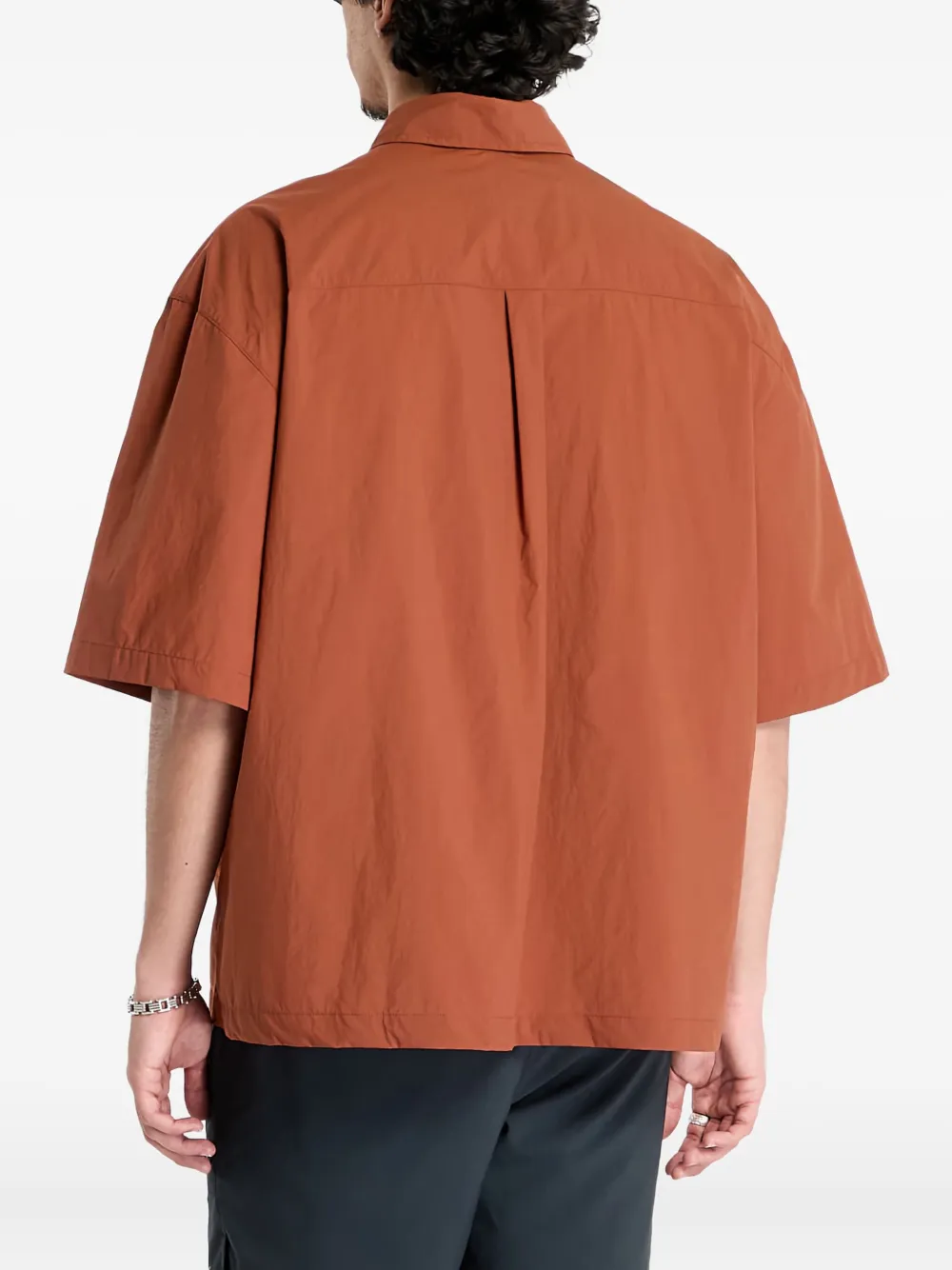 Nike UV Repel overhemd met korte mouwen Bruin