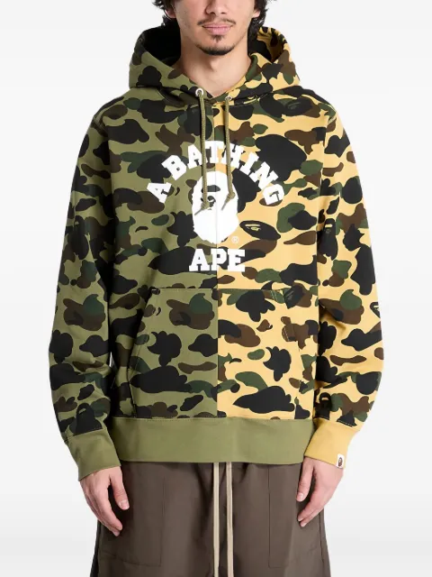 A BATHING APE® camo-print hoodie