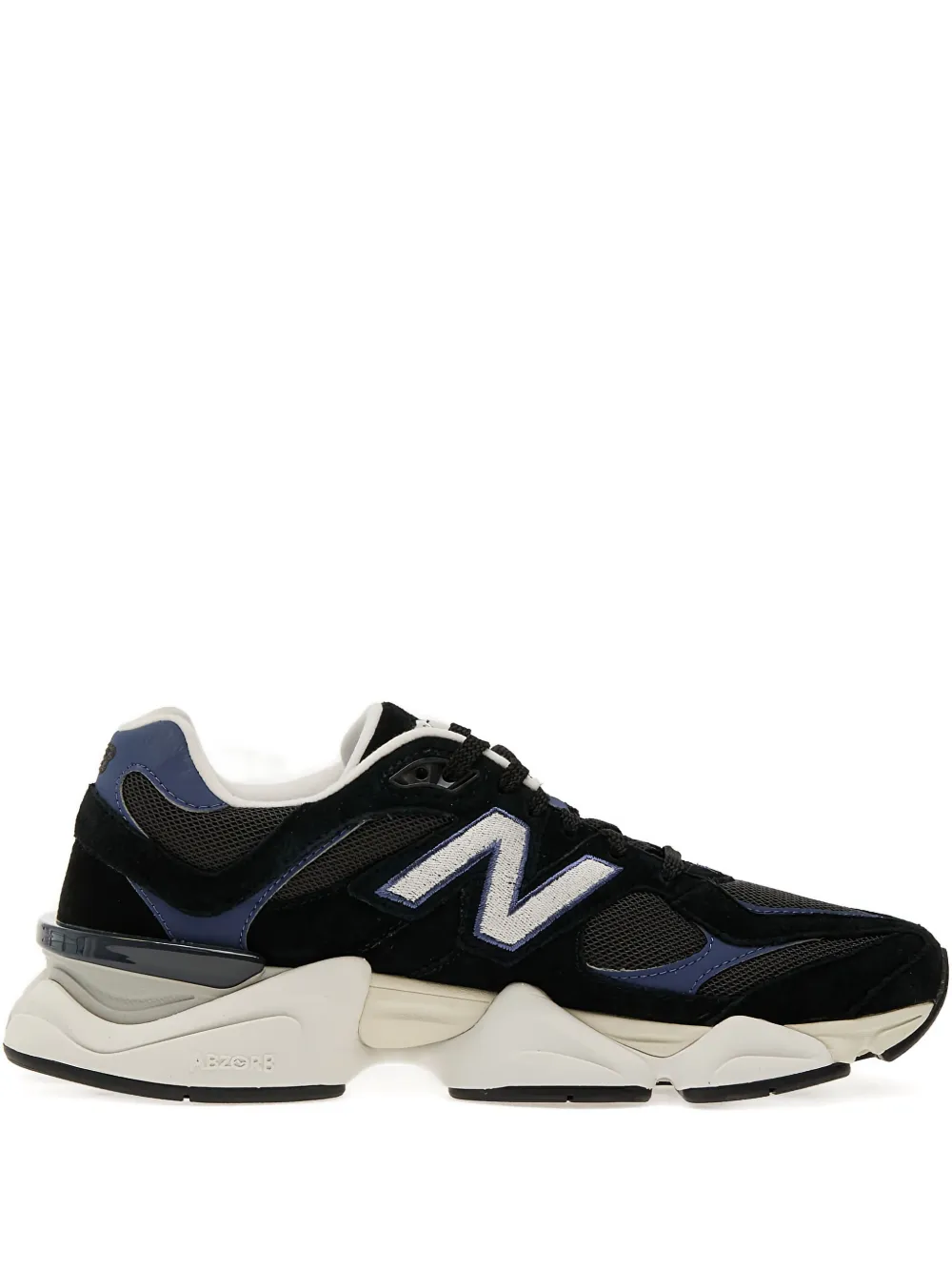 New Balance 9060 Suede Trainers In Black