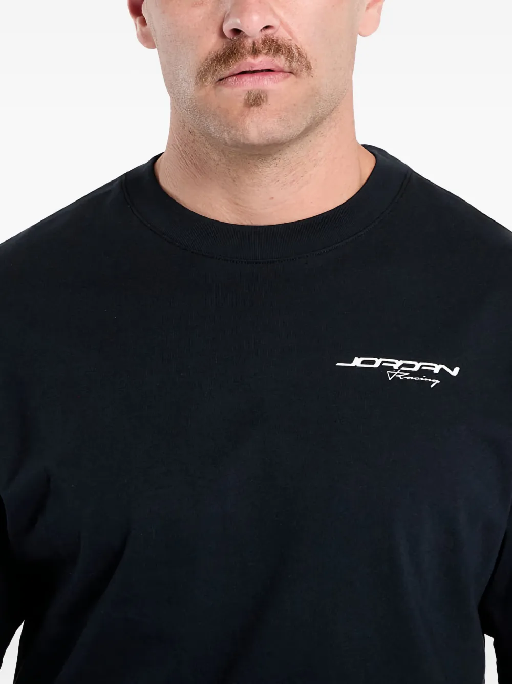Jordan T-shirt met grafische raceauto-print Zwart