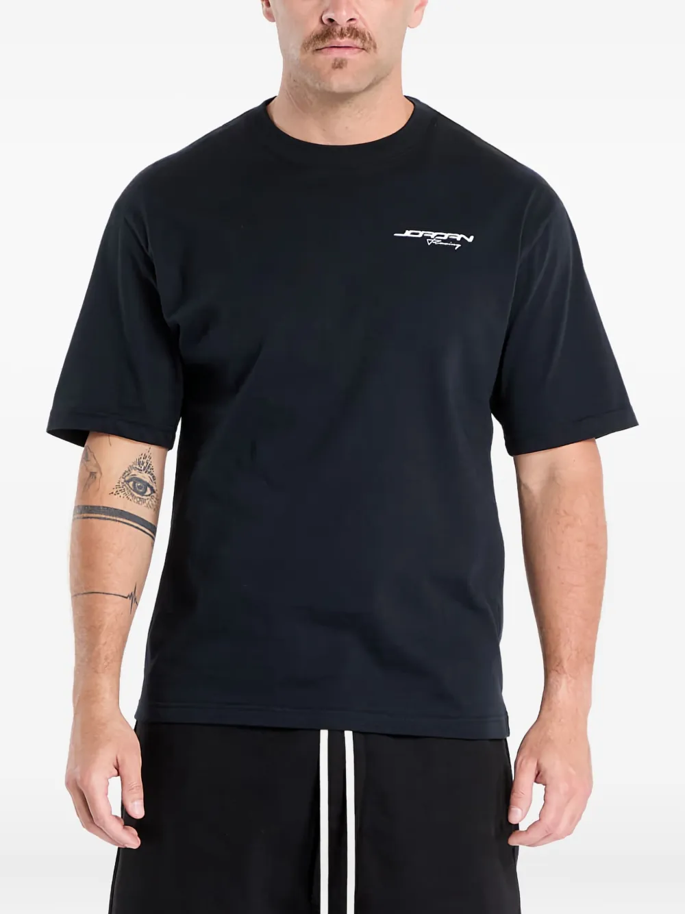 Jordan T-shirt met grafische raceauto-print Zwart