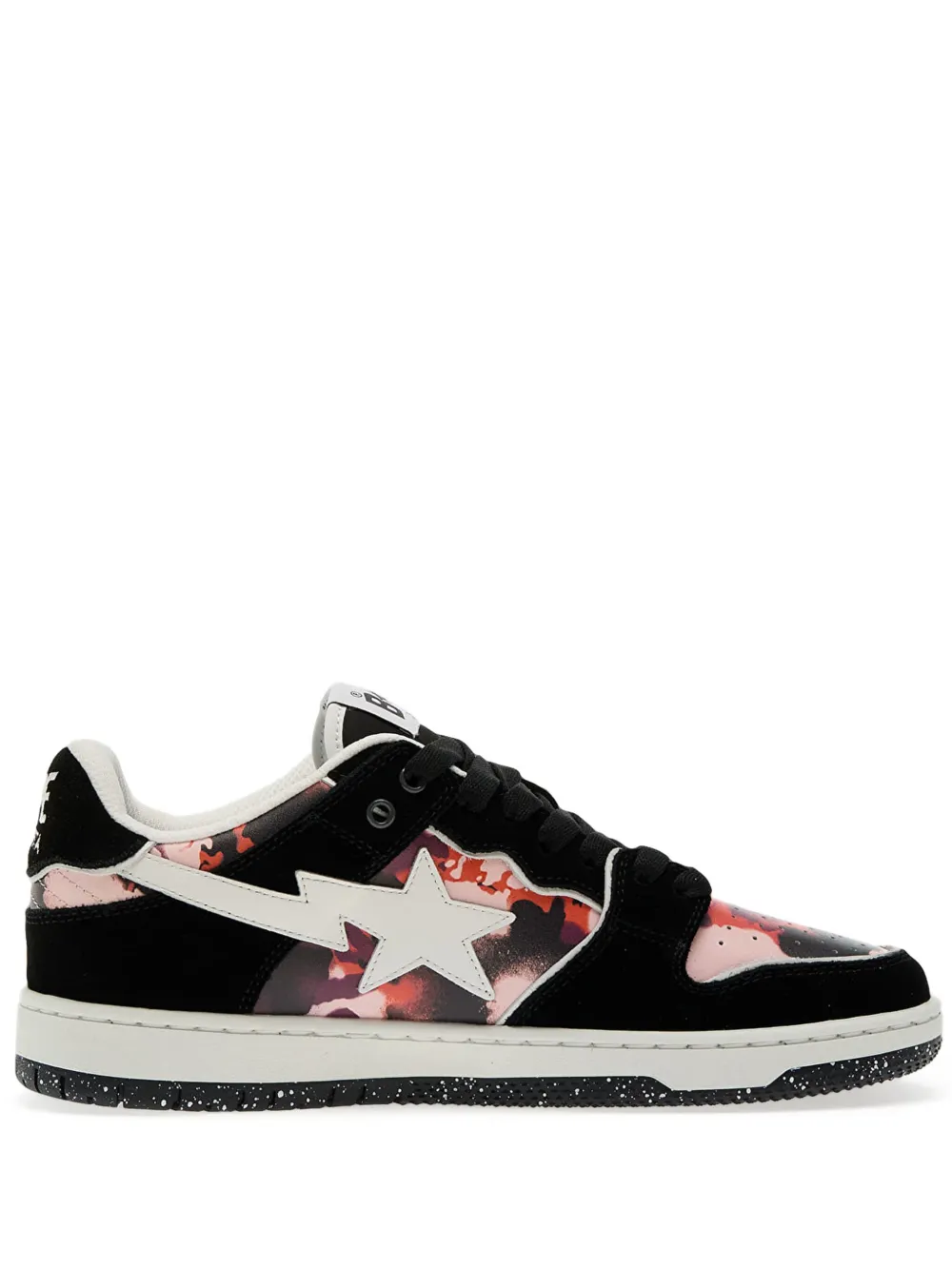 A BATHING APE® Sk8 Sta star-patch sneakers | Black | Image 1