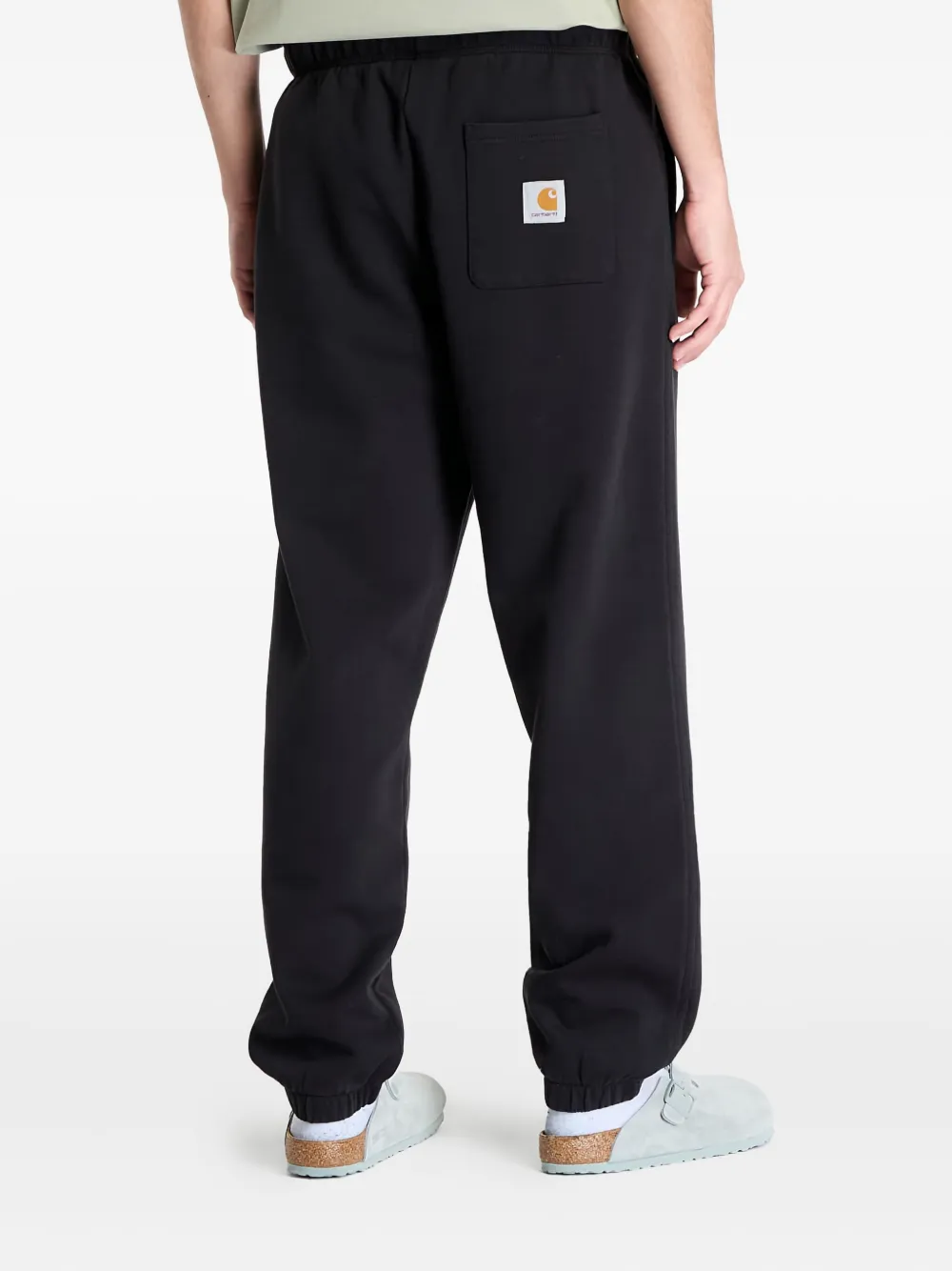 Carhartt WIP logo-patch track pants - Zwart
