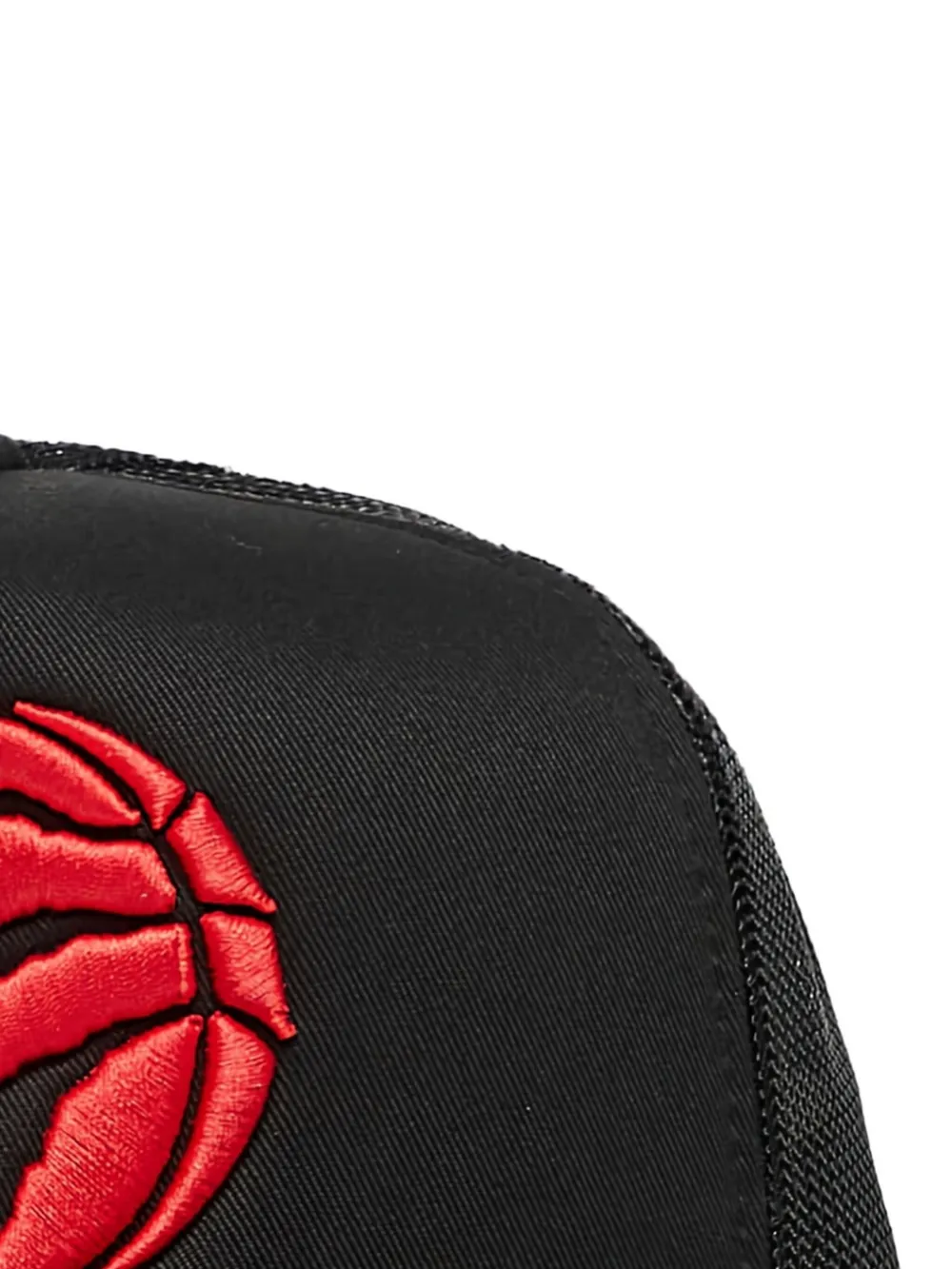 Mitchell & Ness Raptors-logo Trucker Cap In Black