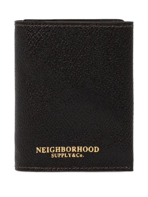 Neighborhood zip-fastening cardholder