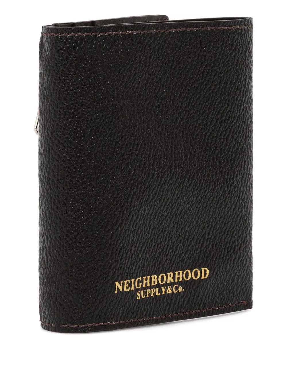 Neighborhood Pasjeshouder met ritssluiting Bruin