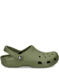 Crocs perforated heel-strap clogs - Green