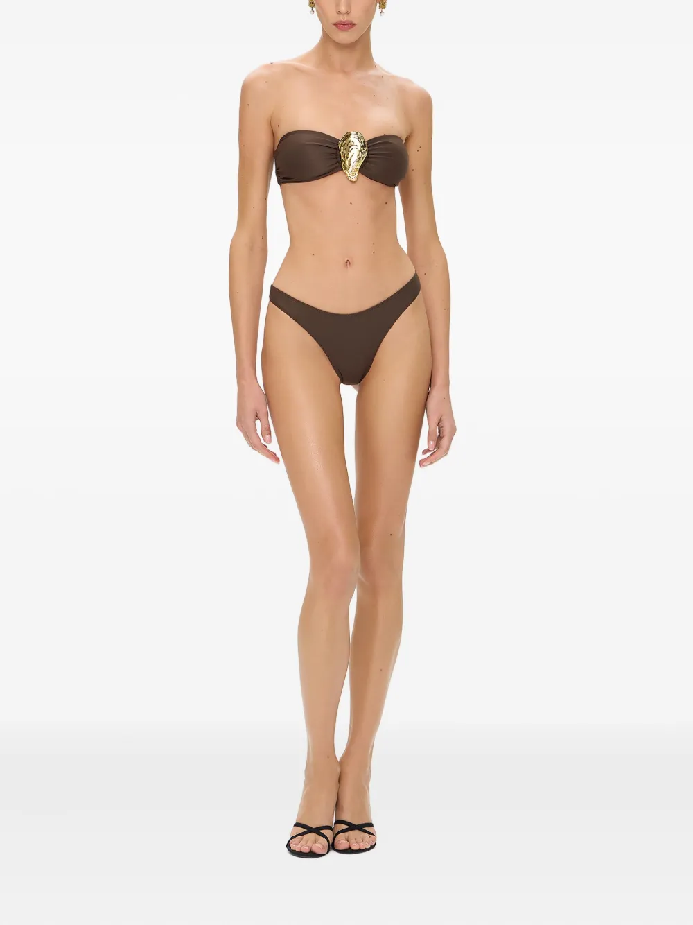 KOROBEYNIKOV shell-embellishment bikini | Bikinis | Image 2