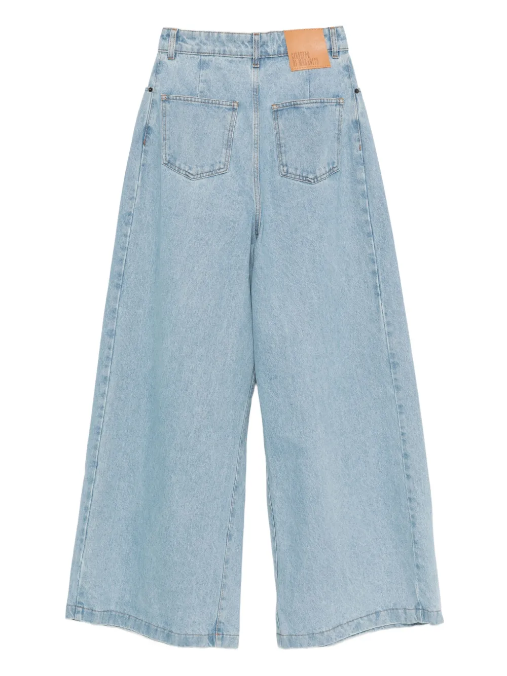 Giuseppe Di Morabito pleated wide-leg jeans | Wide-Leg Jeans | Image 2