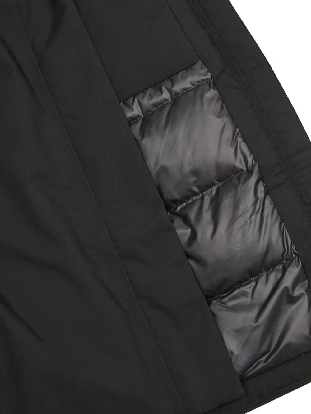 The North Face Arctic jack van imitatiebont met capuchon Zwart