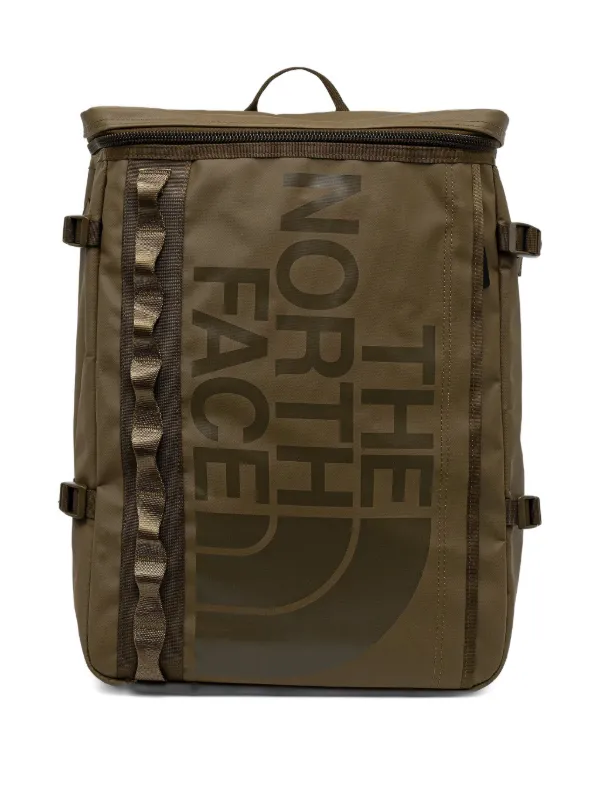 The North Face Logo-plaque Backpack | Adjustable Strap | Green