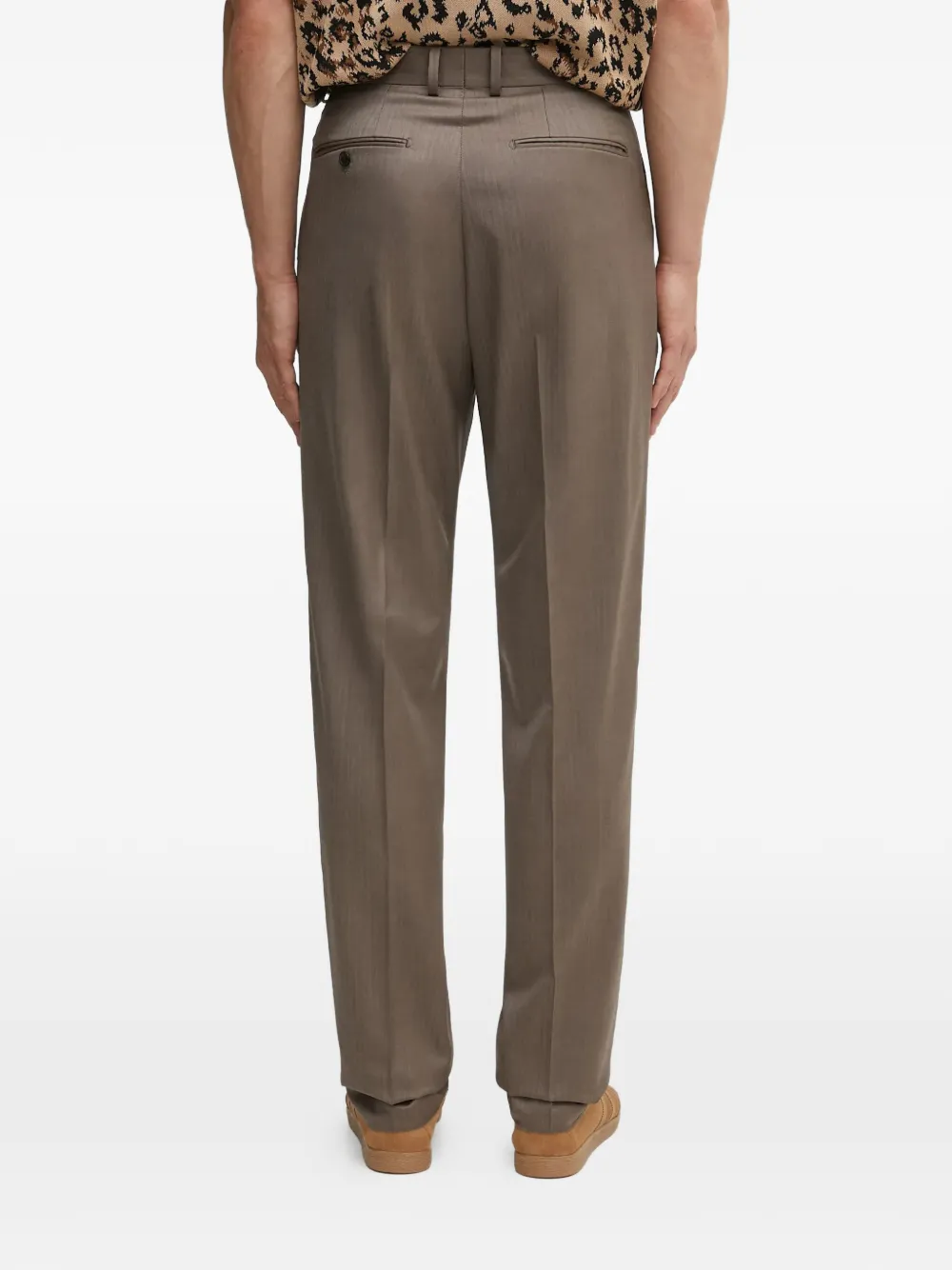 WACKO MARIA geplooide broek Bruin