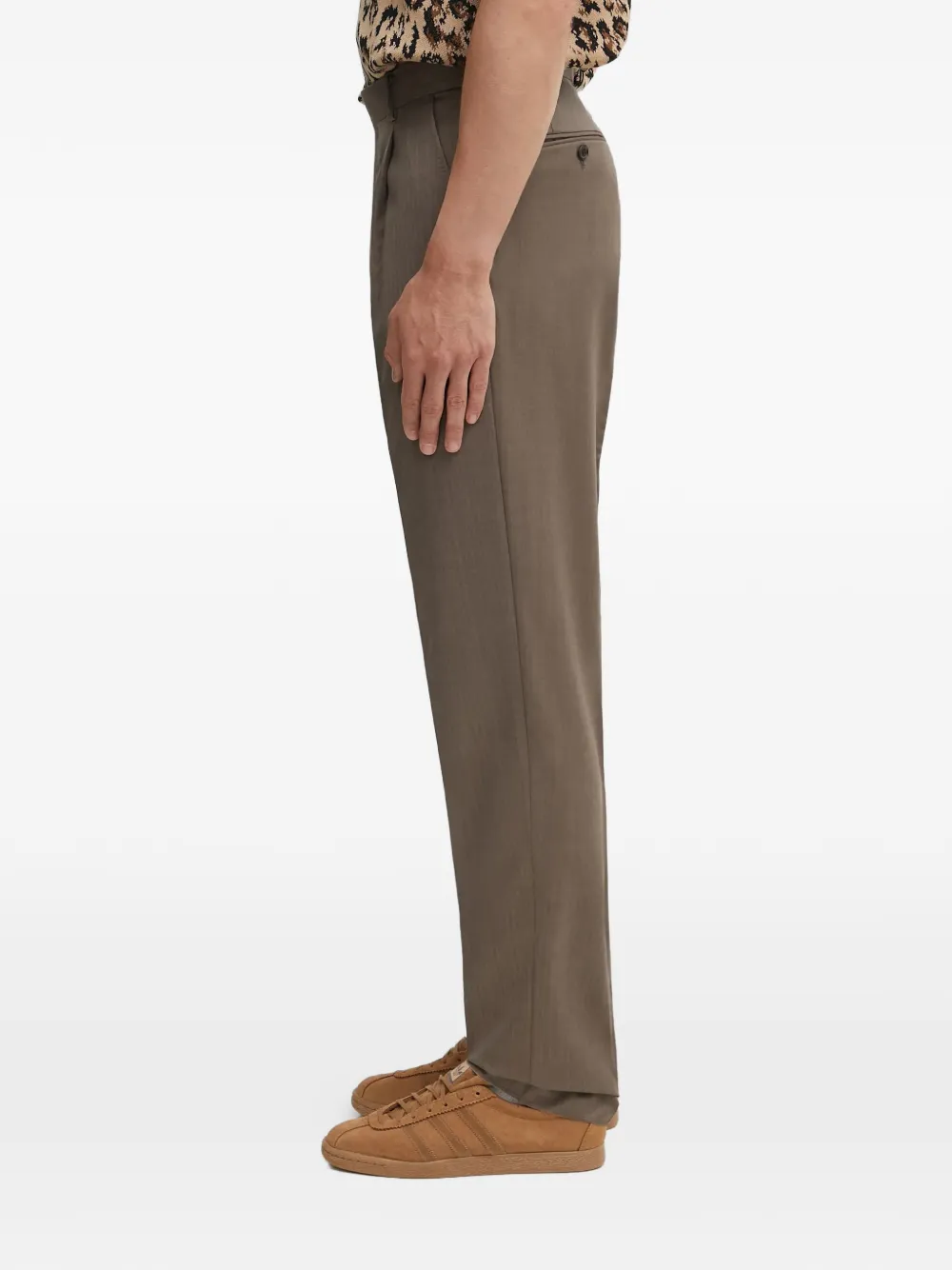 WACKO MARIA Wacko Maria Pleated Trousers | Brown | FARFETCH