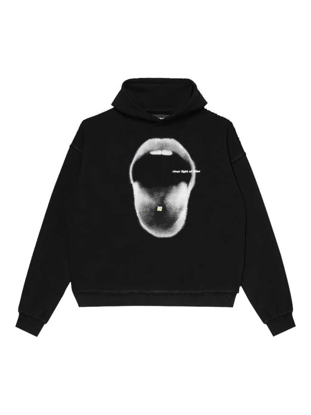 MISBHV hoodie con estampado de boca | negro | Image 1