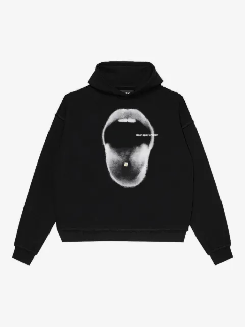 MISBHV mouth-print graphic hoodie