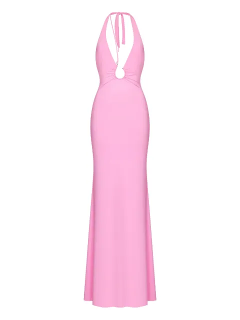 KOROBEYNIKOV ring-detail maxi dress