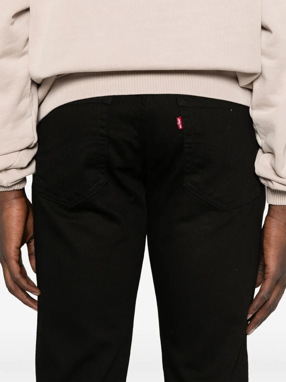 Levi's Jeans met vijf zakken Zwart