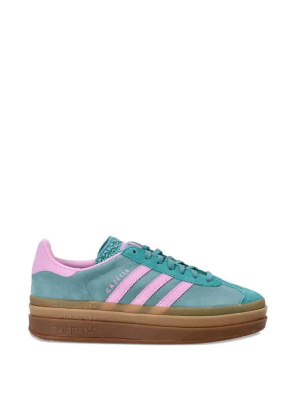 adidas gazelle silver green womens adidas Kids' Grade School Gazelle Shoes, Size 5, Blue/Orange/Black
