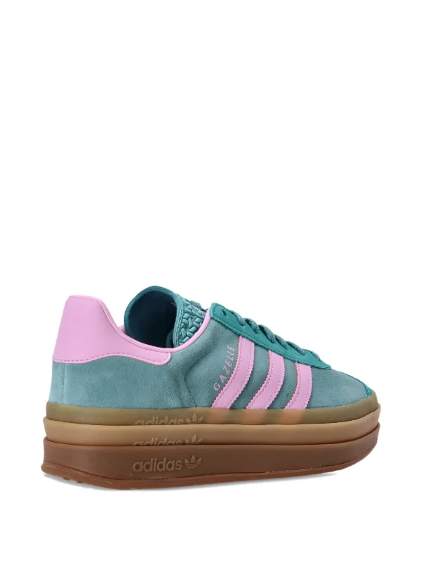 adidas gazelle silver green womens ADIDAS Gazelle Bold WMNS 