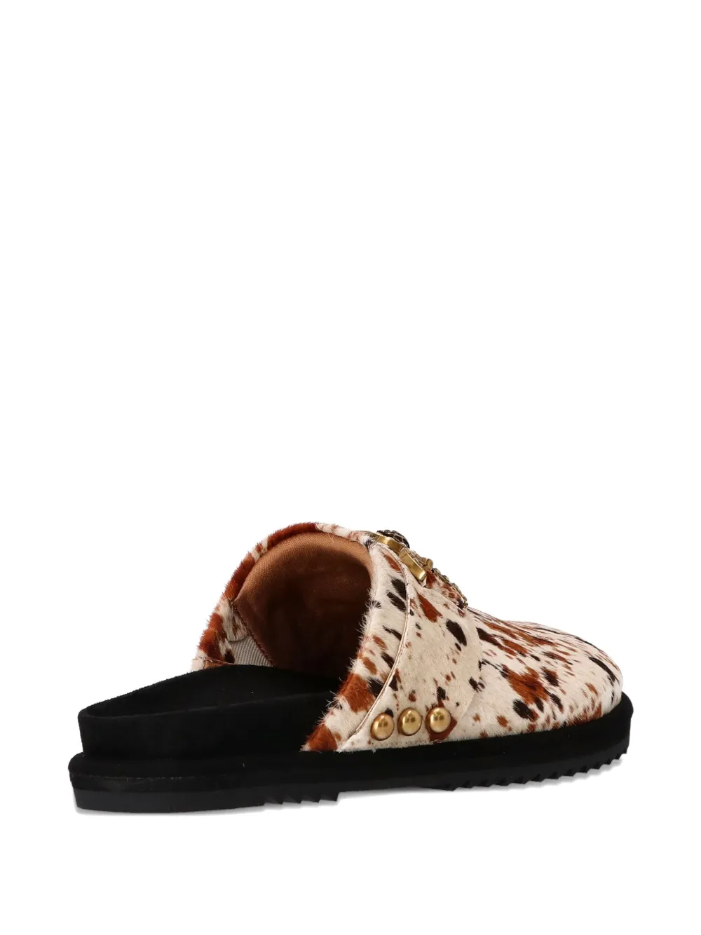 Kurt Geiger Mansion Mules In Brown