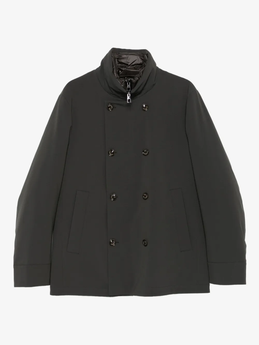 Montecore double-breasted zip-front jacket | Grey | Image 1