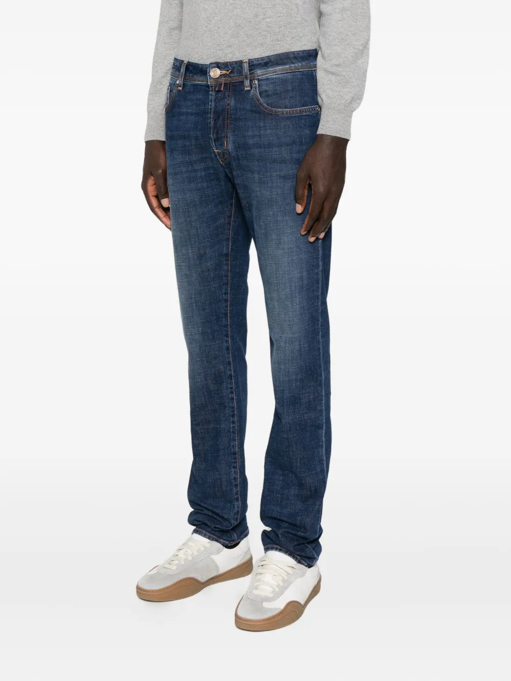 Jacob Cohën Jeans met vervaagd effect Blauw