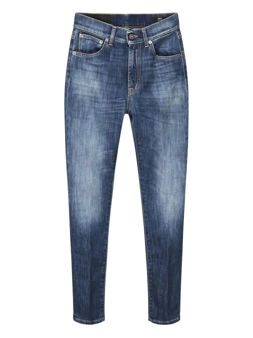 DONDUP faded-wash jeans Blauw