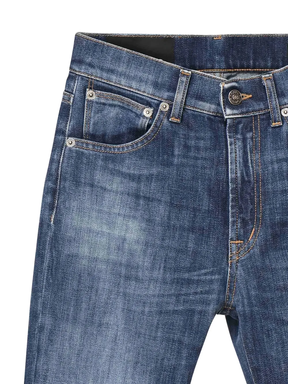 DONDUP faded-wash jeans Blauw