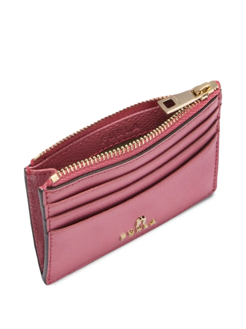 Furla Camelia S Zip-top Card Holder In Pink