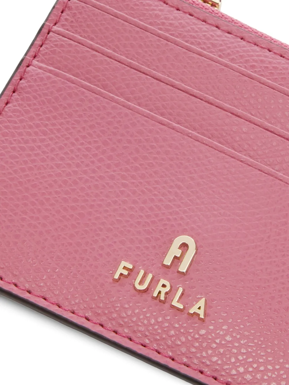 Furla Camelia S Zip-top Card Holder In Pink